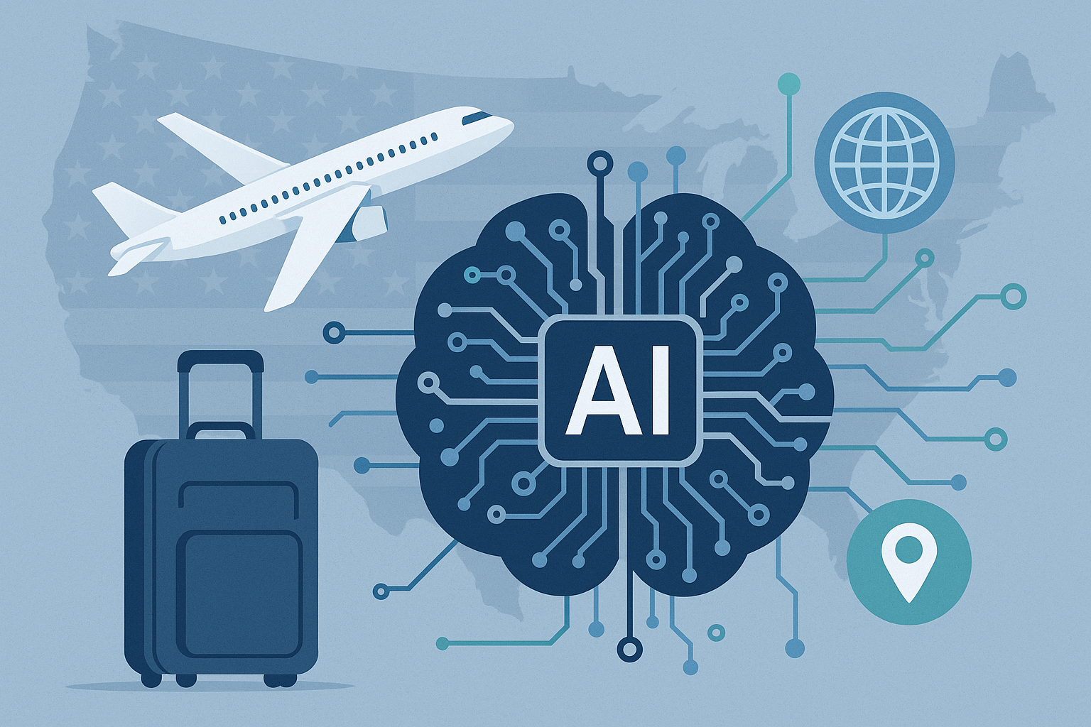 AI in Travel Industry: How Artificial Intelligence is Transforming U.S. Travel in 2025